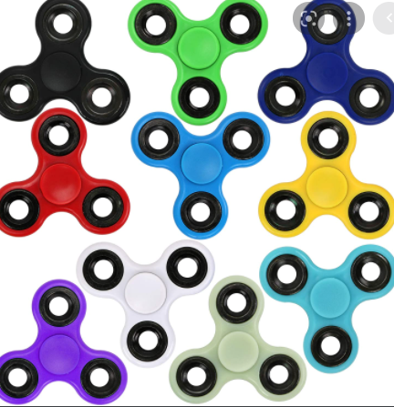 What are fidget spinners?