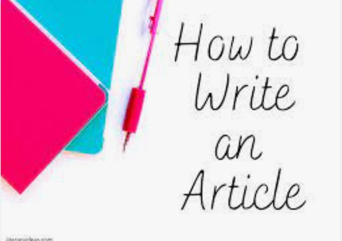 How+To+Write+An+Article