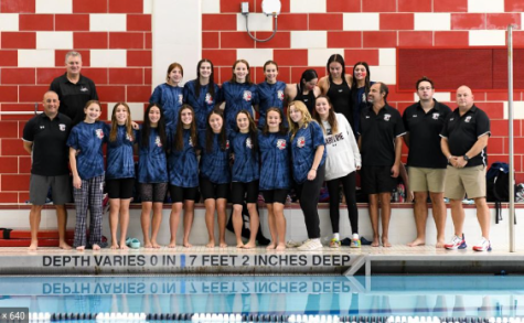Hauppauge/Smithtown Girls Varsity Swimming and Diving Team Wins Leagues for the Third Year in a row
