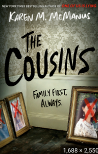 November Library Book of The Month: Cousins by Karen McManus