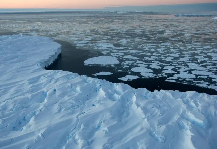 Antarcticas Ice Shelves are Shrinking