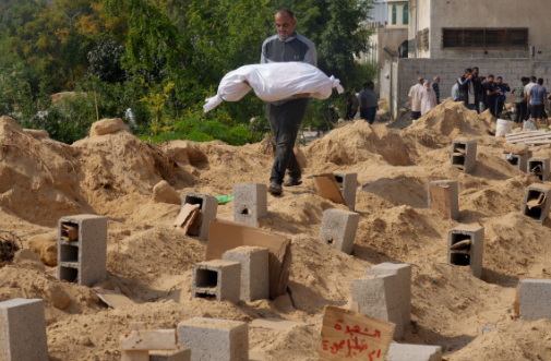 Mass Graves Across Israel & Palestine As War Drags On