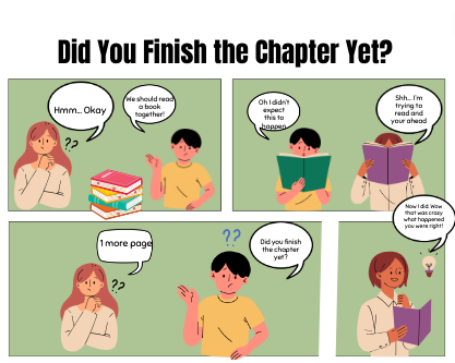 Did You Finish the Chapter Yet?