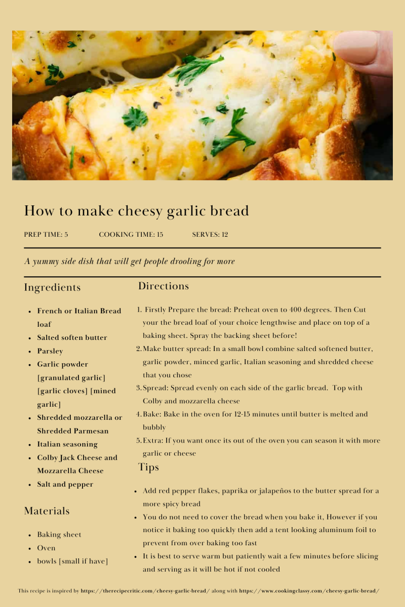 How to Make Cheesy Garlic Bread