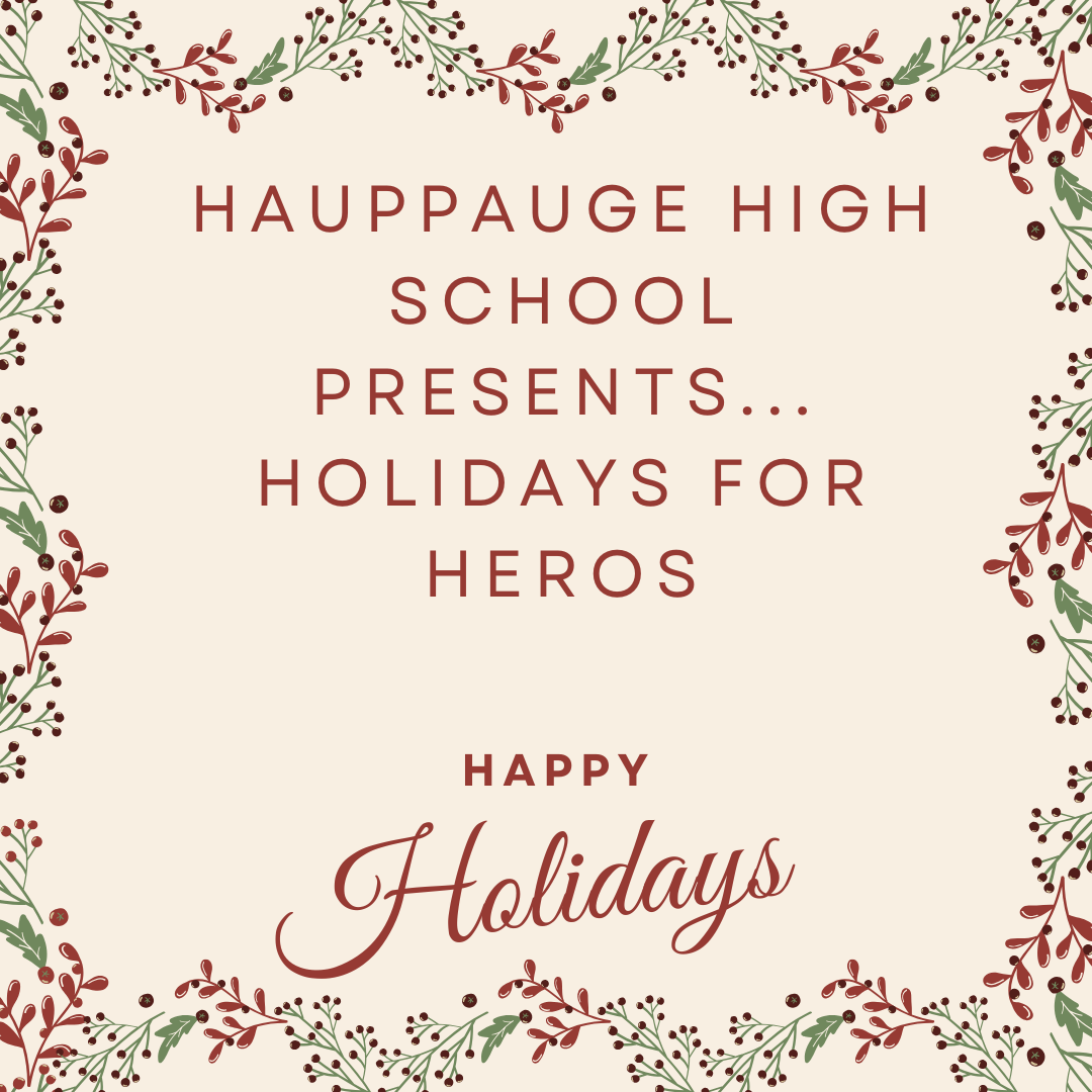 Hauppauge presents...Holidays for Heros!!