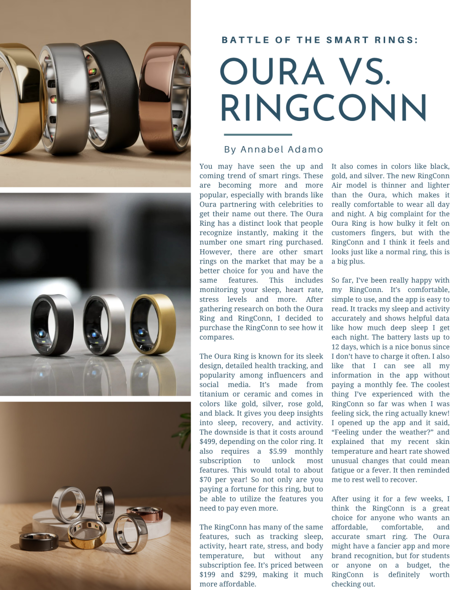 Battle of the Smart Rings: Oura vs. RingConn
