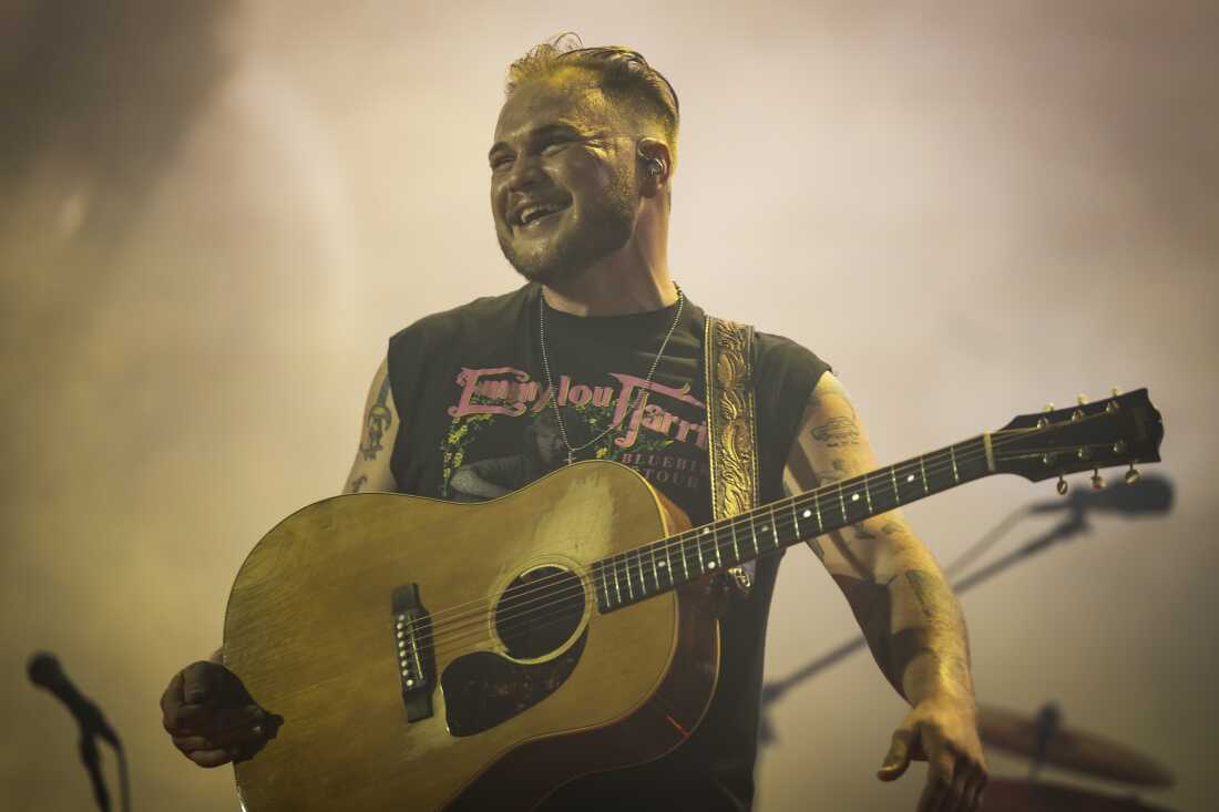 NASHVILLE, TENNESSEE - JUNE 29: Zach Bryan performs during the Quittin Time tour at Nissan Stadium on June 29, 2024 in Nashville, Tennessee. (Photo by Keith Griner/Getty Images)